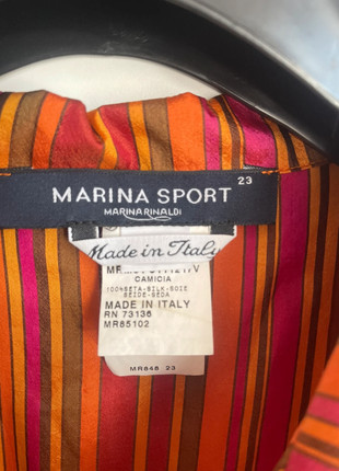 Camicia donna in pura seta, marque: Marina Rinaldi, état: Très bon état, taille: L / 40 / 12, 10,00 €, 11,20 € Protection acheteurs incluse