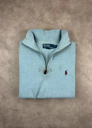 Pull Half-Zip 1/4 zip Ralph Lauren Bleu ciel - S, marca: Ralph Lauren, estado: Bueno, tamaño: S, 25,00 €, 26,95 € Protección al comprador Pro incluida