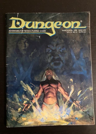 Magazine Dungeon numéro 52 mars/avril 1995, état: Bon état, 15,00 €, 16,45 € Protection acheteurs incluse
