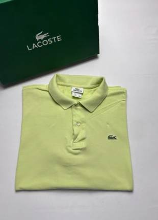 Polo Lacoste Vert Clair 6 Homme - Made in Peru - Tache Discrète sur le Devant, brand: Lacoste, condizioni: Buone, taglia: XL, €15.00, €16.45 include la Protezione acquisti Pro