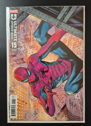 Ultimate Spider-man #15 Marco Checchetto variant cover Marvel Comics, staat: Heel goed, € 8,99, € 10,14 inclusief Kopersbescherming