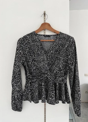 Blouse à pois, merk: Shein, staat: Heel goed, maat: XS / 34 / 6, € 4,00, € 4,90 inclusief Kopersbescherming