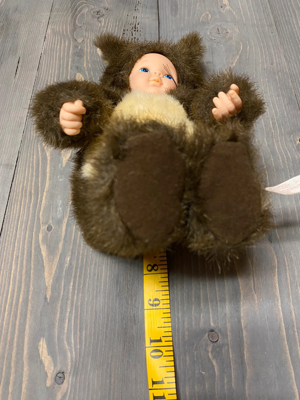 Anne Geddes Baby Bear And Baby Squirrel Plush Stuffed Toy 4