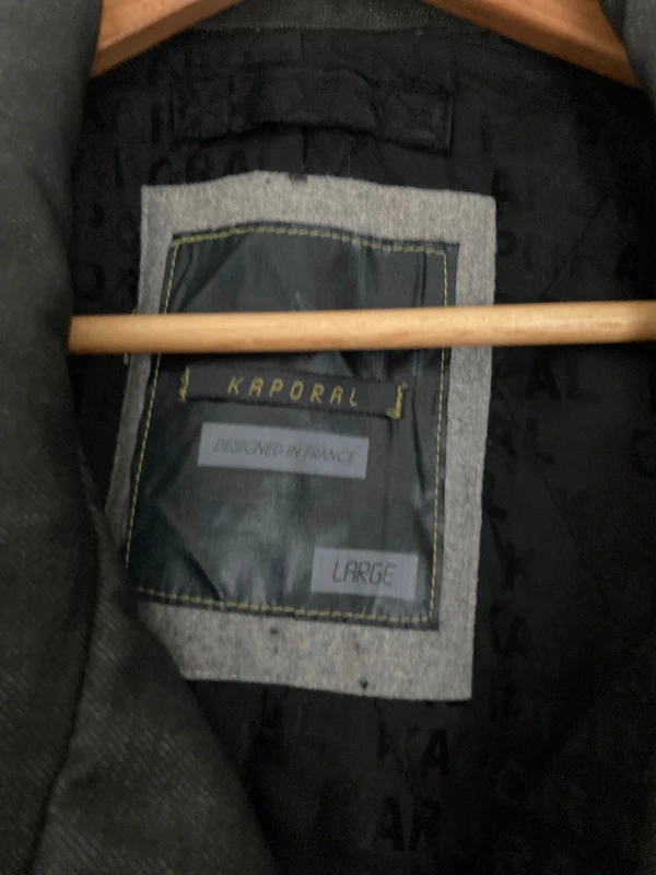 Caban homme denim enduit anthracite xl Kaporal - photo numéro 6
