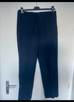 Pantalon de costume bleu, marke: Primark, zustand: Sehr gut, größe: W30 | DE 46, 5,00 €, 5,95 € inklusive Vinted-Käuferschutz