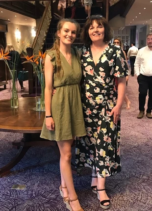 Green dress, brand: By One, condition: Very good, size: S / 36 / 8, €20.00, €21.70 includes Buyer Protection