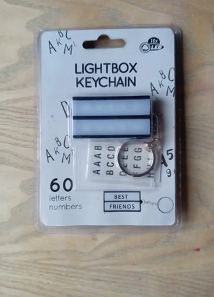 Porte clé lightbox led, état: Neuf sans étiquette, 2,00 €, 2,80 € Protection acheteurs incluse