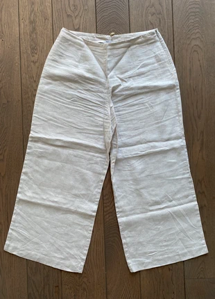 Pantalon 100% lin large, marque: Sarah Pacini, état: Très bon état, taille: M / 38 / 10, 15,00 €, 16,45 € Protection acheteurs incluse