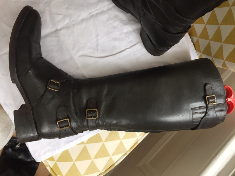 Leather riding boots 5