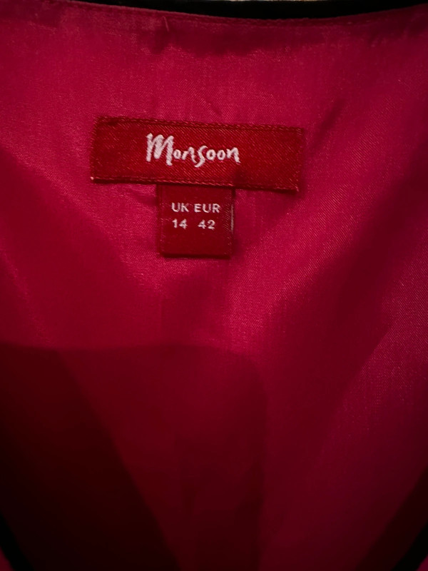 Monsoon size 14 dress pink | Vinted