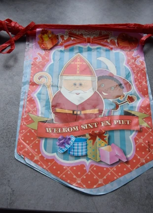 2 Sets Slingers Sinterklaasfeest { 5.90 cm. per set}, condizioni: Ottime, €2.50, €3.33 include la Protezione acquisti