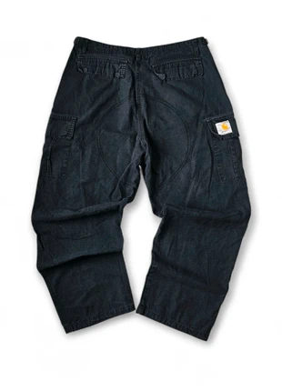 Pantalon Cargo Carhartt WIP Noir 100% coton / Authentique taille L, merk: Carhartt, staat: Goed, maat: L, € 25,00, € 26,95 inclusief Kopersbescherming Pro