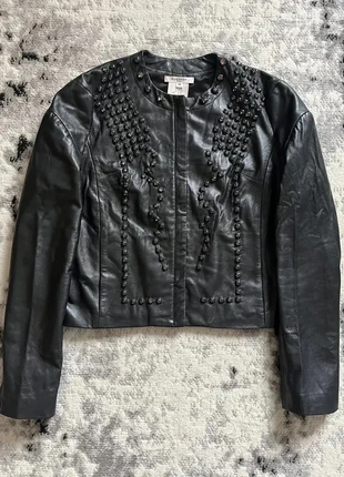 Givenchy - Crystal Leather Jacket, brand: Givenchy, condition: Very good, size: S / 36 / 8, €450.00, €473.20 includes Buyer Protection
