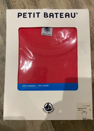Tee-Shirt petit bateau T:XXS/34, marke: Petit Bateau, zustand: Neu, mit Etikett, größe: XXS / 32 / 4, 14,00 €, 15,40 € beinhaltet Vinted-Käuferschutz Pro
