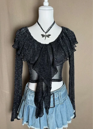 Top type coquette & romantique - Style vintage Y2K, brand: COQUETTE, condition: Very good, size: M / 38 / 10, €20.00, €21.70 includes Buyer Protection Pro