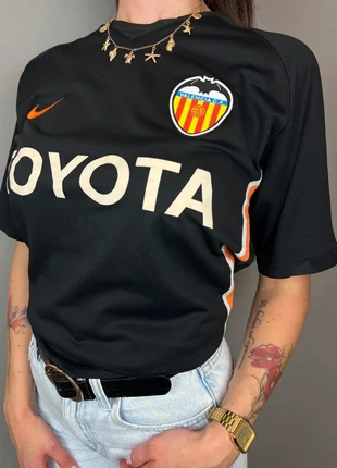 Maillot Nike extérieur Valencia CF 2006/2007 M M1323, marque: Nike, état: Bon état, taille: M, 54,00 €, 57,40 € Protection acheteurs (Pro) incluse