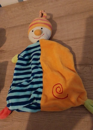 Doudou orange/rayé, condition: Good, size: 6-9 months / 68 cm, €1.00, €1.75 includes Buyer Protection