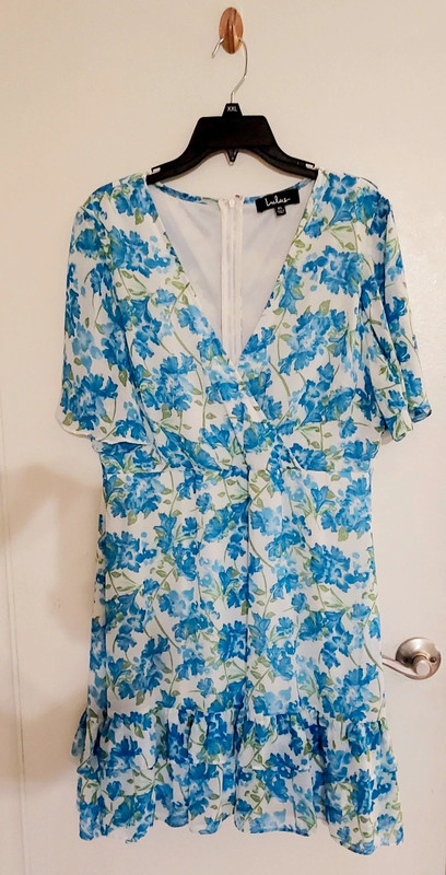 Lulu's mini floral dress XL 1