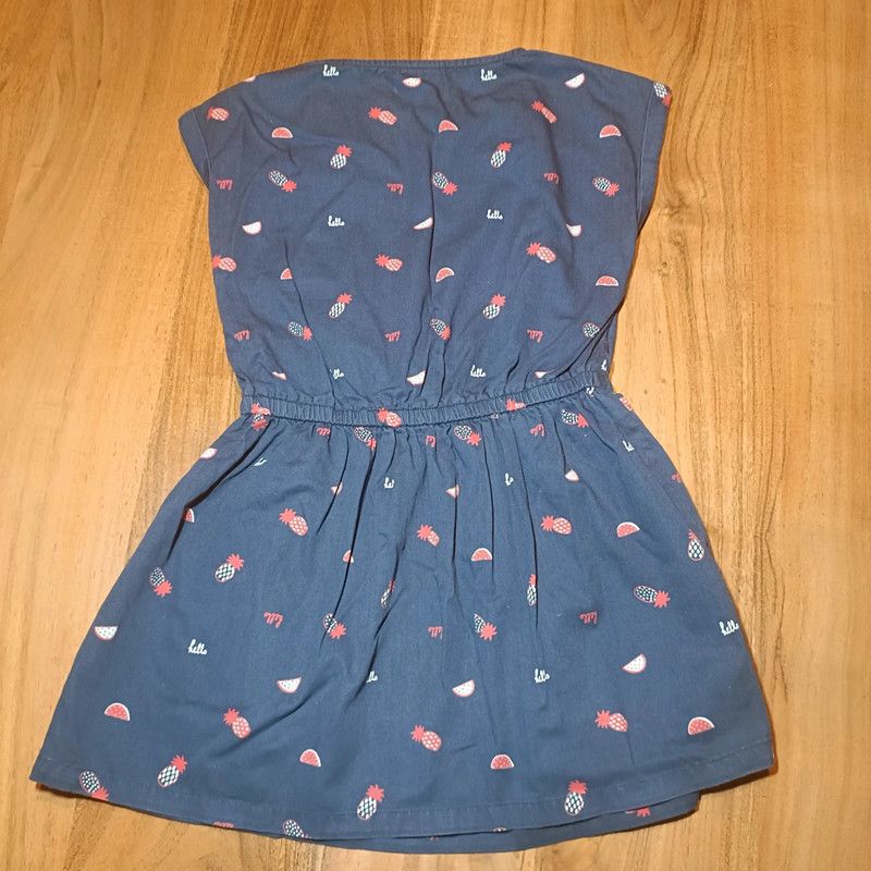 Robe tape a l'oeil fille 3 ans 4