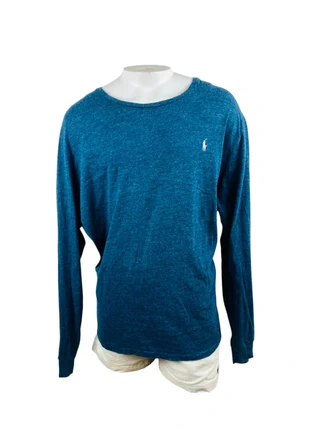 T-shirt manches longues Ralph Lauren bleu – Logo blanc – Taille XL, marque: Ralph Lauren, état: Très bon état, taille: XL, 15,00 €, 16,45 € Protection acheteurs (Pro) incluse