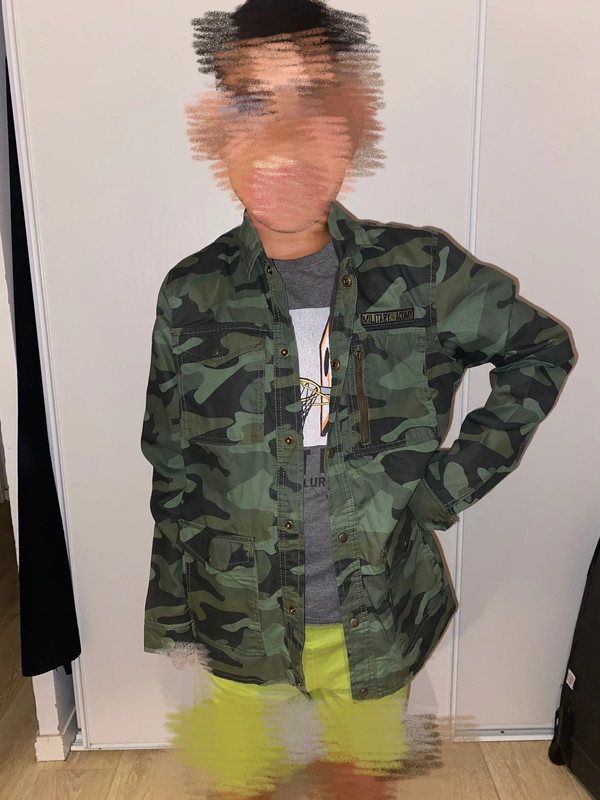 Veste militaire enfant