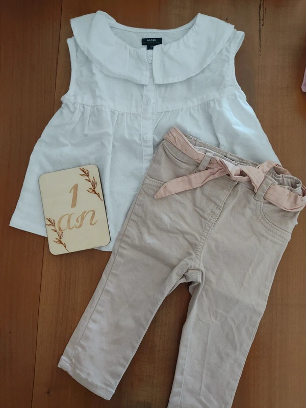 Ensemble 12 mois fille