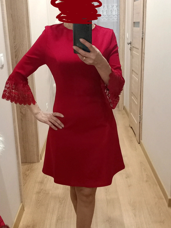Nowa, czerwona sukienka - Vinted