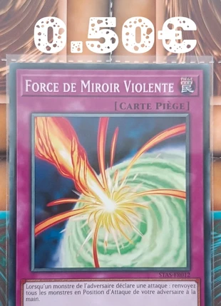 Yu-Gi-Oh ! Force de Miroir Violente STAS-FR012 (stasstax), marca: Yu-Gi-Oh!, estado: Nuevo sin etiquetas, 1,00 €, 1,75 € Protección al comprador Pro incluida