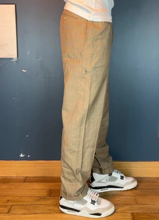 Pantalon chino Ralph Lauren beige à carreaux baggy vintage Y2K avec logo brodé, taille 31/34, brand: Ralph Lauren, condizioni: Ottime, taglia: IT 40 | W31, €12.99, €14.34 include la Protezione acquisti Pro