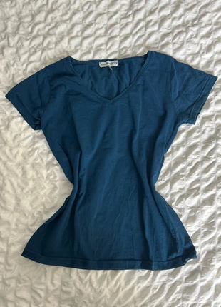 T-Shirt bleu Femme, brand: Essentiel, condition: Very good, size: M / 38 / 10, €5.00, €5.95 includes Buyer Protection