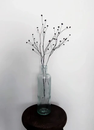 Wire Berry Branches Set of 3 - Minimalist Wire Art, marca: Helen4Harmony, estado: Novo sem etiquetas, €12.00, €13.30 inclui Proteção do Comprador