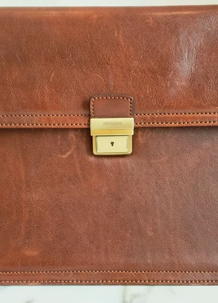 Tornabuoni Handmade Professional Briefcase 100% Made in Italy with Authentic Italian leather, marke: Handmade, zustand: Sehr gut, 380,00 €, 399,70 € inklusive Vinted-Käuferschutz