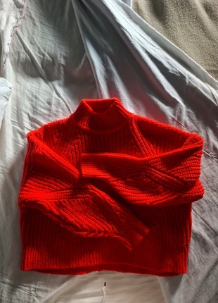 Maglione chunky (jumper) Arancione-rosso H&M, brand: H&M, condizioni: Ottime, taglia: XS / IT 38 / EU 34, €4.00, €4.90 include la Protezione acquisti