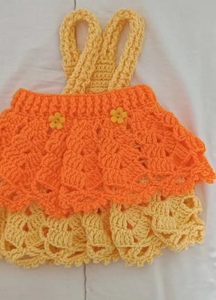 Robe bretelles , brand: Fait Main, condition: New without tags, size: Up to 1 month / 50 cm, €5.00, €5.95 includes Buyer Protection