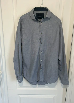 Chemise Homme Celio Bleu Foncé - Taille M (39/40), marke: Celio, zustand: Sehr gut, größe: M, 2,00 €, 2,80 € inklusive Vinted-Käuferschutz