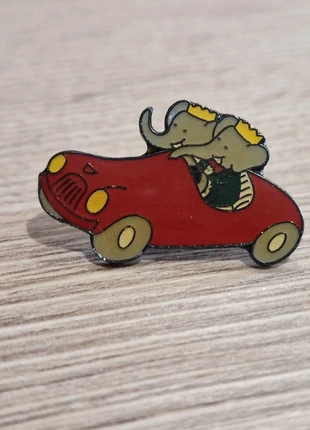Pins Babar et celeste en voiture, état: Très bon état, 15,00 €, 16,45 € Protection acheteurs incluse