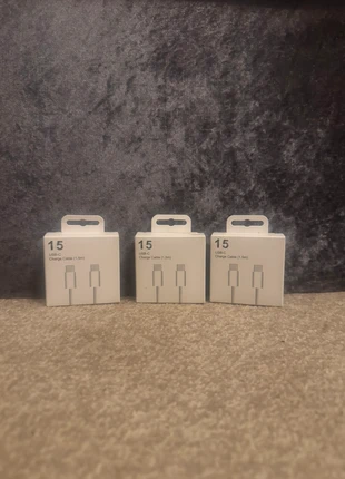 3× USB-C Type Fast Charging Cables – 1.5m for iPhone 15/16/17 Android Samsung Huawei, condition: New with tags, £6.29, £7.30 includes Buyer Protection