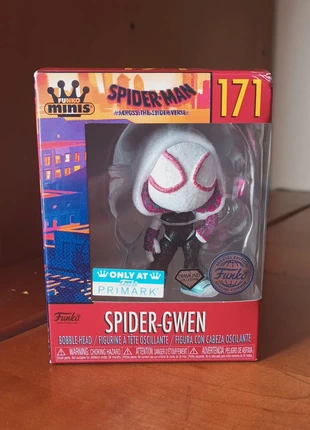 Spider-Gwen 171 - Funko Minis - Primark, merk: Funko Pop, staat: Nieuw met prijskaartje, maat: Prematuur, tot 44 cm, € 3,00, € 3,85 inclusief Kopersbescherming