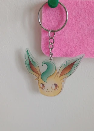 Leafeon sleutelhanger, staat: Nieuw zonder prijskaartje, € 7,00, € 8,05 inclusief Kopersbescherming