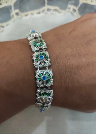 Bracciale donna brillante argento massiccio artigianale, merk: Argento, staat: Goed, € 72,00, € 76,30 inclusief Kopersbescherming