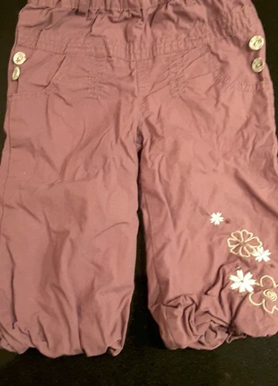 Pantalon violet fille 12mois, brand: Mini adelie, condition: Satisfactory, size: 9-12 months / 74 cm, €2.00, €2.80 includes Buyer Protection