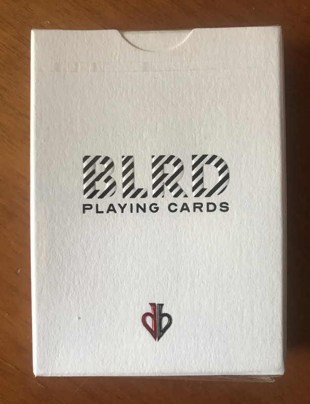 Blrd BLK - Red Black Inc. - Playing Cards Deck - Carte da Gioco - Nuovo - New 1