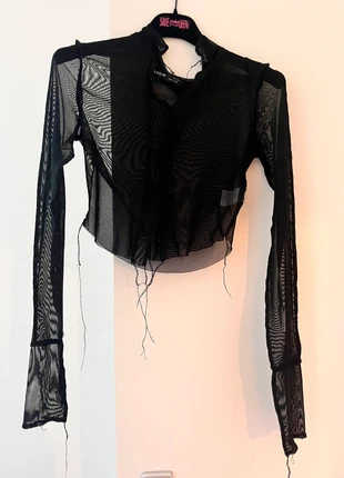 schwarze bluse, marke: Shein, zustand: Neu, größe: XS / 34 / 6, 3,50 €, 4,38 € inklusive Vinted-Käuferschutz