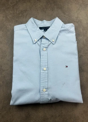 Chemise | unie | Tommy Hilfiger | bleu | très bon état | Taille L, marque: Tommy Hilfiger, état: Très bon état, taille: L, 20,00 €, 21,70 € Protection acheteurs (Pro) incluse