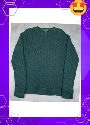 Pull torsadé vert foncé heavyweight Lauren Ralph Lauren Taille M, marke: Lauren Ralph Lauren, zustand: Sehr gut, größe: M / 38 / 10, 39,00 €, 41,65 € beinhaltet Vinted-Käuferschutz Pro