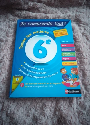 Livre toutes les matières de la 6e, état: Très bon état, 9,00 €, 10,15 € Protection acheteurs incluse