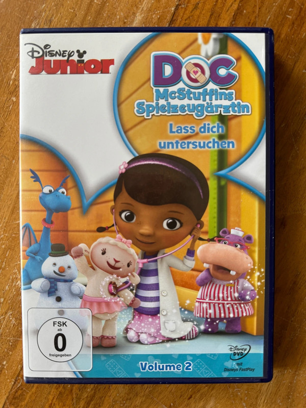 Kinder DVDs 2 Stück: DOC Mc Stuffins Spielzeugärztin 2