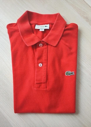 Polo Lacoste rouge, brand: Lacoste, condition: Very good, size: XS, €11.90, €13.20 includes Buyer Protection