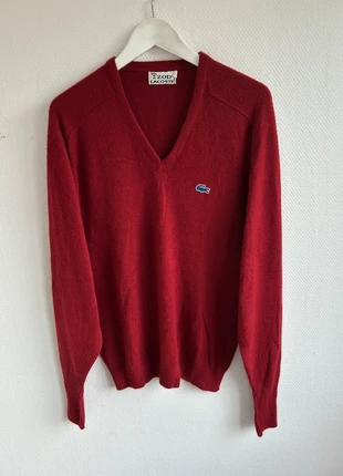 Pull Izod Lacoste Bordeaux 📏 L, marca: Lacoste, estado: Muy bueno, tamaño: L, 29,00 €, 31,15 € Protección al comprador Pro incluida
