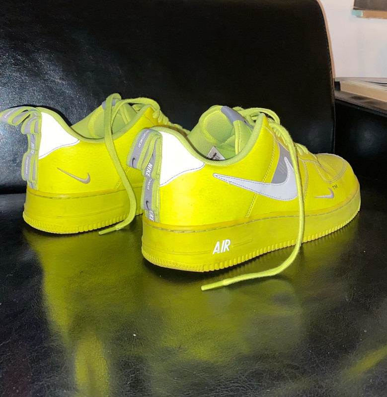Nike Air Force 1 utility Volt 2 neon yellow 44.5 Vinted